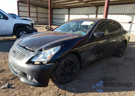 2012 Infiniti G37X z USA, uszkodzony, nr VIN JN1CV6AR7CM974220